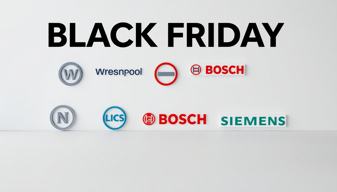 Les marques de lave-vaisselle à surveiller pour le black friday