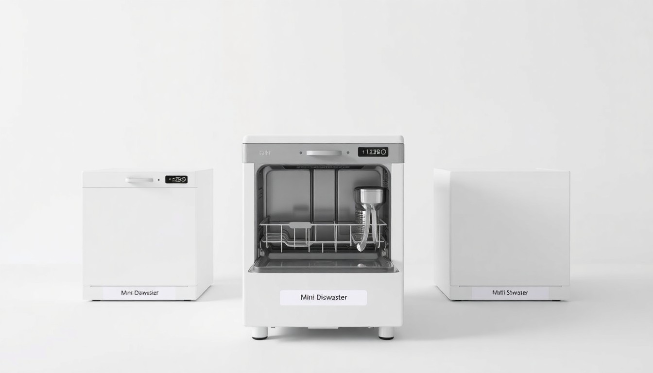 Les différents types de mini lave-vaisselle et leurs usages