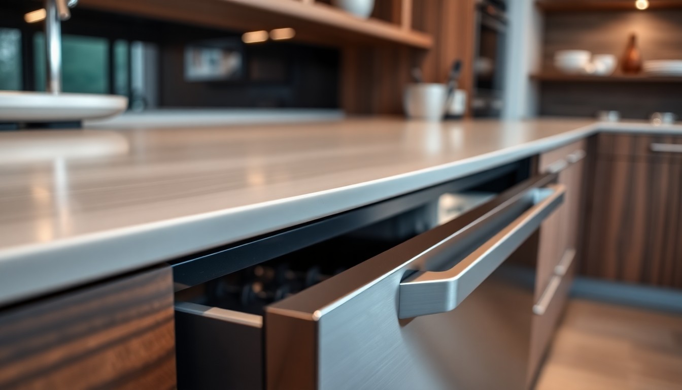 Design élégant intégration parfaite dans votre cuisine