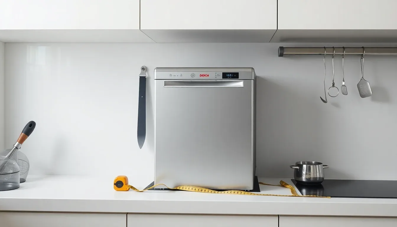 Comment intégrer un lave-vaisselle pose libre dans une petite cuisine